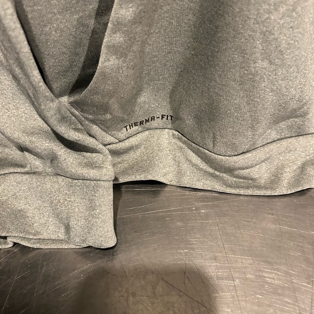 Nike Gray Hoodie with Black Accents - Picture 3 of 9